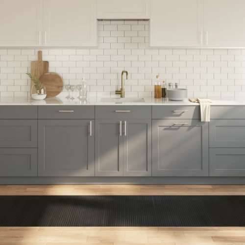 Tepih pravokutni crni 70 x 300 cm od bambusa - Crna 70 x 300 cm Cijena