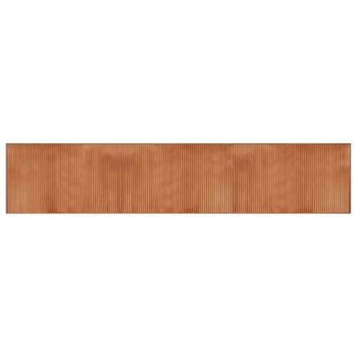 Tepih pravokutni smeđi 60 x 300 cm od bambusa - Smeđa 60 x 300 cm Cijena