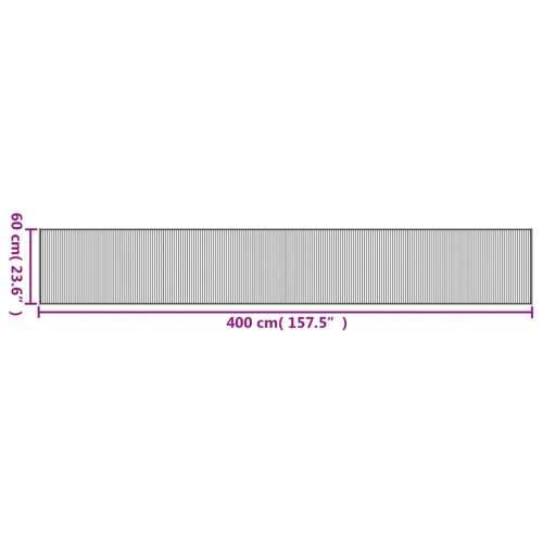 Tepih pravokutni svijetli prirodni 60 x 400 cm od bambusa - svijetla prirodna 60 x 400 cm Cijena