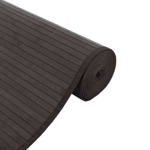 Tepih pravokutni tamnosmeđi 60 x 1000 cm od bambusa - Tamno smeđa 60 x 1000 cm Cijena