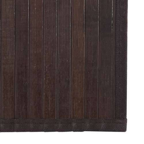Tepih pravokutni tamnosmeđi 60 x 1000 cm od bambusa - Tamno smeđa 60 x 1000 cm Cijena