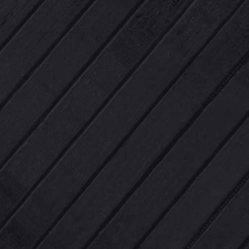 Tepih pravokutni crni 70 x 400 cm od bambusa - Crna 70 x 400 cm Cijena