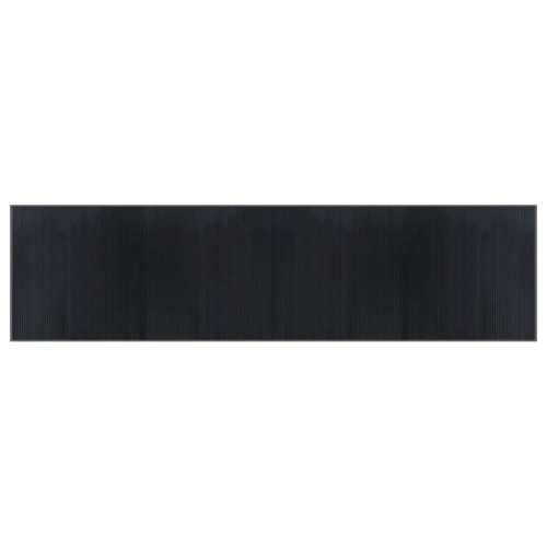 Tepih pravokutni sivi 100 x 400 cm od bambusa - Siva 100 x 400 cm Cijena