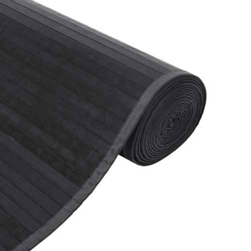 Tepih pravokutni sivi 100 x 400 cm od bambusa - Siva 100 x 400 cm Cijena