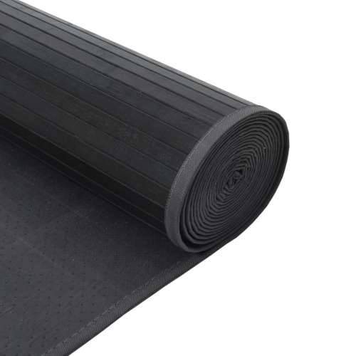 Tepih pravokutni sivi 100 x 400 cm od bambusa - Siva 100 x 400 cm Cijena