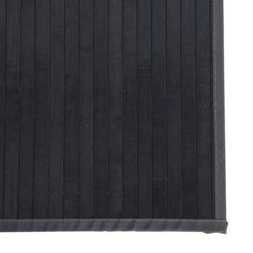 Tepih pravokutni sivi 100 x 400 cm od bambusa - Siva 100 x 400 cm Cijena
