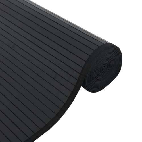 Tepih pravokutni crni 100 x 1000 cm od bambusa - Crna 100 x 1000 cm Cijena