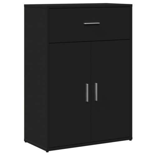 Komoda bijela 60x30x84 cm od konstruiranog drva - Sivi hrast sonoma 1 Cijena