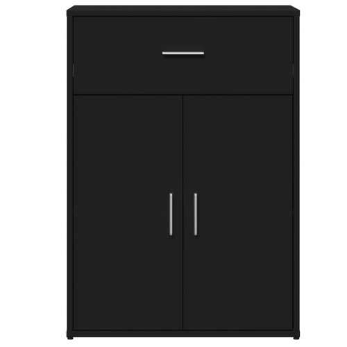 Komoda bijela 60x30x84 cm od konstruiranog drva - Sivi hrast sonoma 1 Cijena