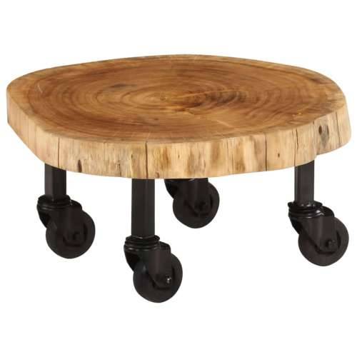 Stolić za kavu od masivnog drva bagrema 60 x 55 x 25 cm Cijena