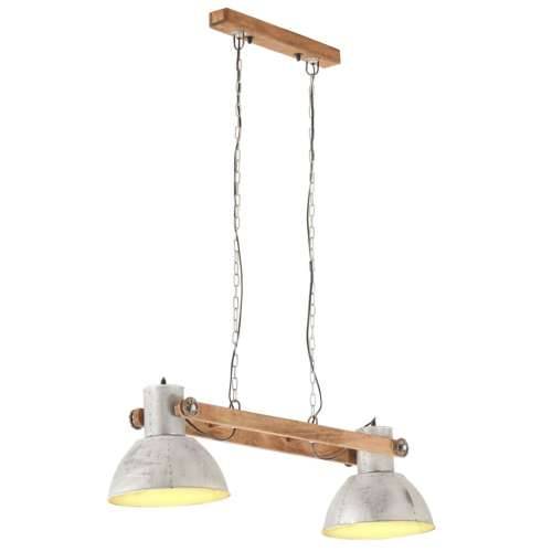 Industrijska viseća svjetiljka 25 W srebrna 109 cm E27 - Srebrno 1 Cijena