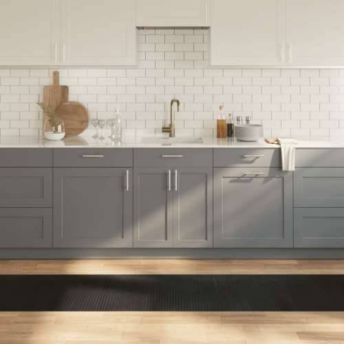 Tepih pravokutni crni 60 x 500 cm od bambusa - Crna 60 x 500 cm Cijena