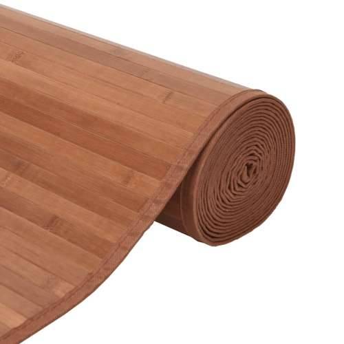 Tepih pravokutni smeđi 60 x 1000 cm od bambusa - Smeđa 60 x 1000 cm Cijena