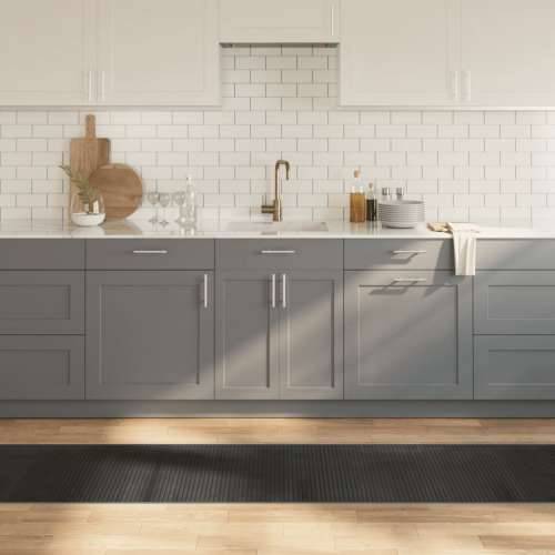 Tepih pravokutni sivi 60 x 1000 cm od bambusa - Siva 60 x 1000 cm Cijena