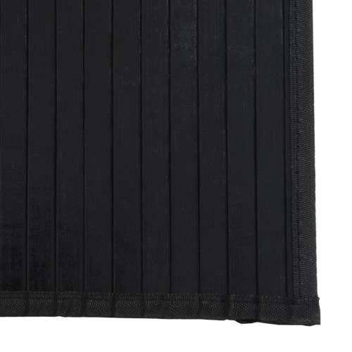 Tepih pravokutni crni 70 x 300 cm od bambusa - Crna 70 x 300 cm Cijena