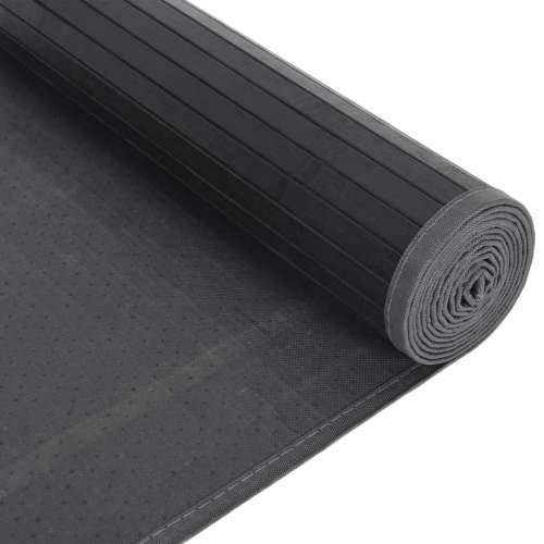Tepih pravokutni crni 80 x 200 cm od bambusa - Crna 80 x 200 cm Cijena