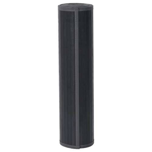 Tepih pravokutni sivi 80 x 200 cm od bambusa - Siva 80 x 200 cm Cijena
