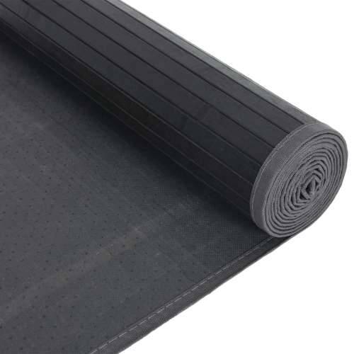 Tepih pravokutni sivi 80 x 200 cm od bambusa - Siva 80 x 200 cm Cijena