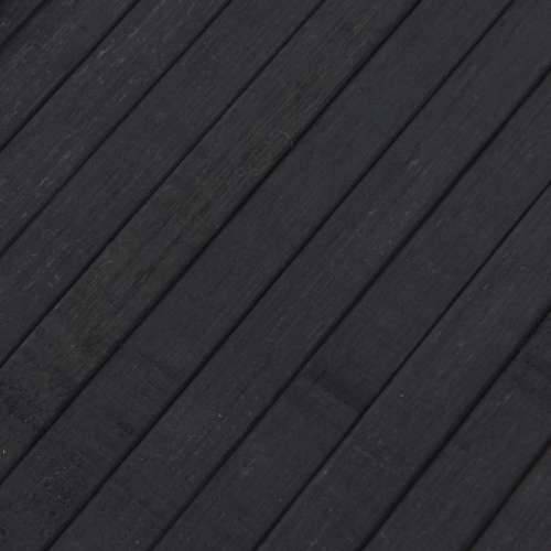 Tepih pravokutni sivi 80 x 200 cm od bambusa - Siva 80 x 200 cm Cijena