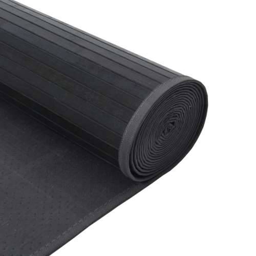 Tepih pravokutni sivi 100 x 200 cm od bambusa - Siva 100 x 200 cm Cijena