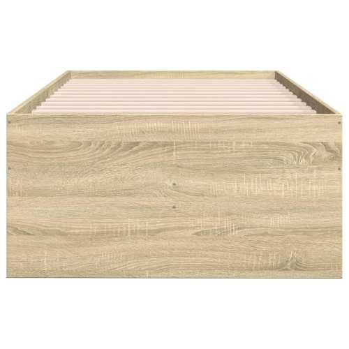 Dnevni krevet s ladicama bez madraca boja hrasta 90x200 cm - sonoma hrast 90 x 200 cm Cijena