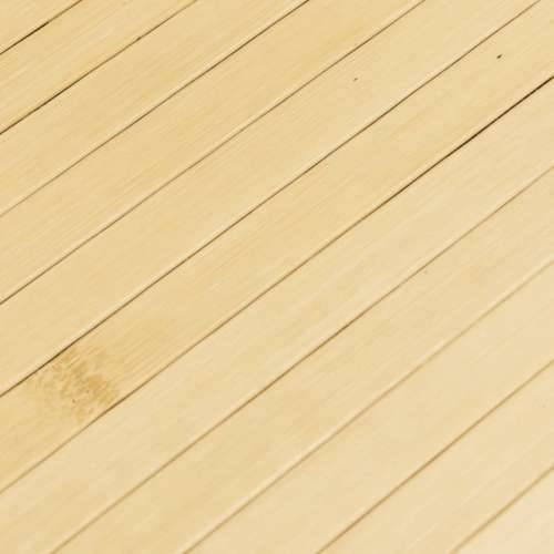 Tepih pravokutni svijetli prirodni 80 x 100 cm od bambusa - svijetla prirodna 80 x 100 cm Cijena