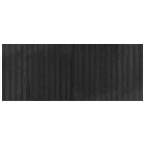 Tepih pravokutni sivi 80 x 200 cm od bambusa - Siva 80 x 200 cm Cijena