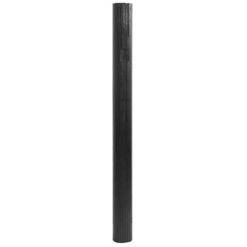 Tepih pravokutni sivi 80 x 200 cm od bambusa - Siva 80 x 200 cm Cijena