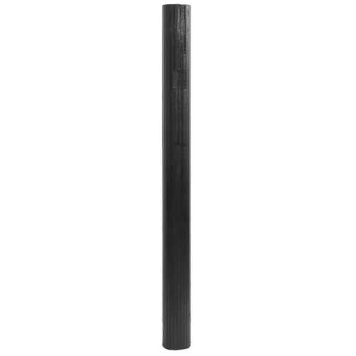 Tepih pravokutni sivi 80 x 300 cm od bambusa - Siva 80 x 300 cm Cijena
