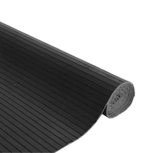 Tepih pravokutni sivi 80 x 300 cm od bambusa - Siva 80 x 300 cm Cijena