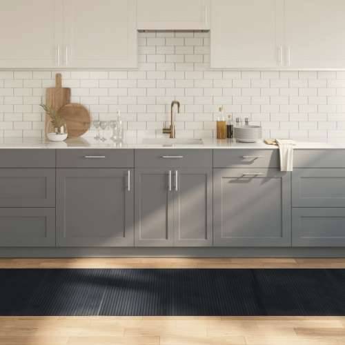 Tepih pravokutni crni 80 x 500 cm od bambusa - Crna 80 x 500 cm Cijena
