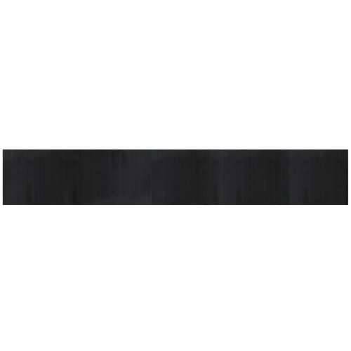 Tepih pravokutni crni 80 x 500 cm od bambusa - Crna 80 x 500 cm Cijena