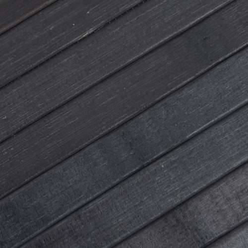Tepih pravokutni sivi 100 x 300 cm od bambusa Siva 100 x 300 cm Cijena