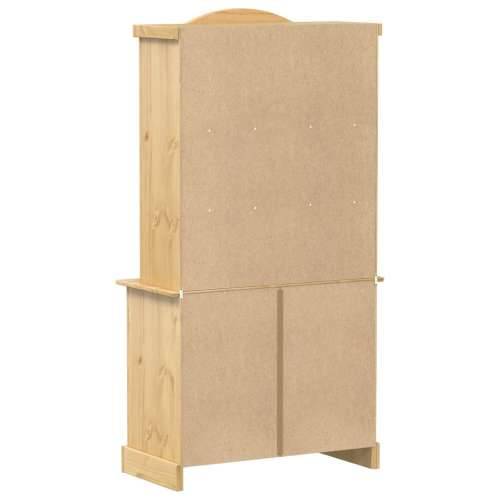 Vitrina sa staklom Corona 100 x 48,5 x 179 cm masivna borovina Cijena