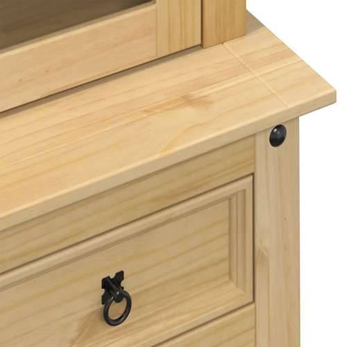 Vitrina sa staklom Corona 100 x 48,5 x 179 cm masivna borovina Cijena
