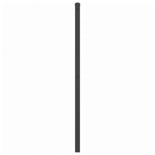 Metalno uzglavlje crno 140 cm - Crna 140 cm 1 Cijena