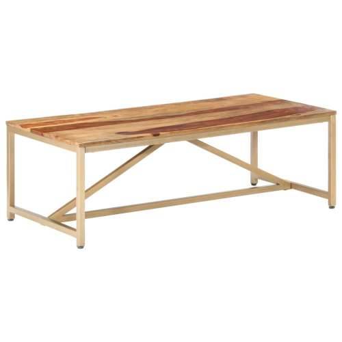 Stolić za kavu 120 x 60 x 40 cm od masivnog drva - Smeđa 1 Cijena