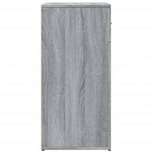 Komoda boja hrasta sonome 79x38x80 cm od konstruiranog drva - Sivi hrast sonoma 1 Cijena