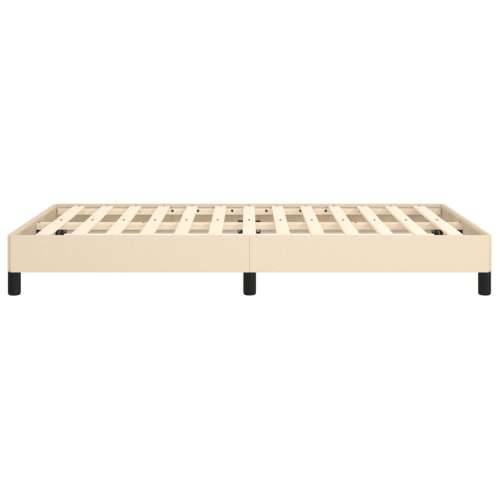 Okvir kreveta bez madraca krem 120x190 cm od tkanine - Krema 120 x 190 cm 25 cm Cijena
