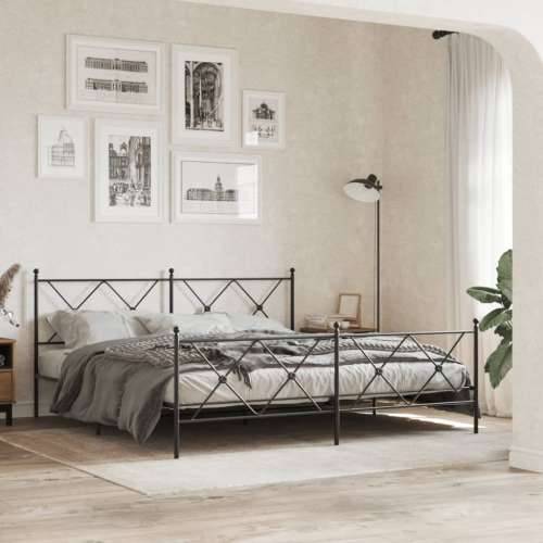 Metalno uzglavlje crno 180 cm - Crna 180 cm 1 Cijena