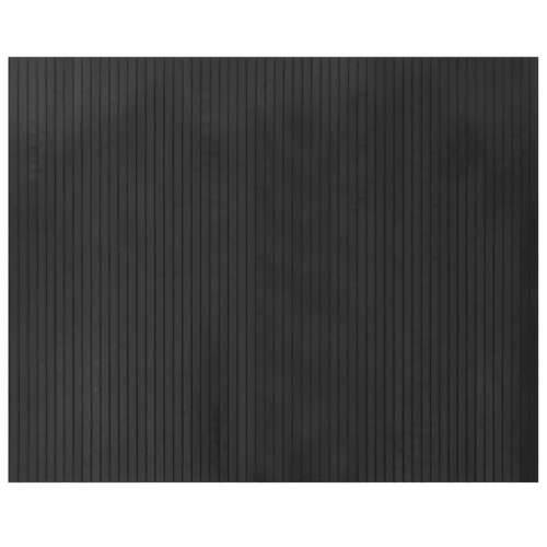 Tepih pravokutni smeđi 80 x 100 cm od bambusa - Siva 80 x 100 cm Cijena