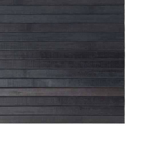 Tepih pravokutni sivi 100 x 200 cm od bambusa - Siva 100 x 200 cm Cijena