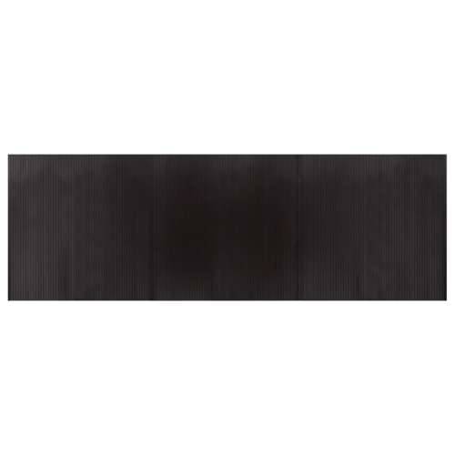 Tepih pravokutni tamnosmeđi 100 x 300 cm od bambusa - Tamno smeđa 100 x 300 cm Cijena
