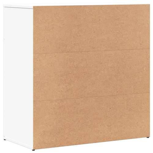 Komoda bijeli 79x38x80 cm od konstruiranog drva - Bijela 1 Cijena