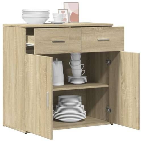 Komoda sonoma hrast 79x38x80 cm od konstruiranog drva - sonoma hrast 1 Cijena