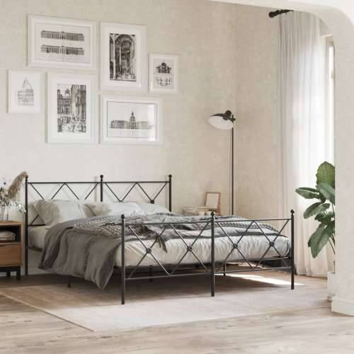 Metalno uzglavlje crno 160 cm - Crna 160 cm 1 Cijena