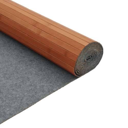 Tepih pravokutni smeđi 80 x 400 cm od bambusa Smeđa 80 x 400 cm Cijena