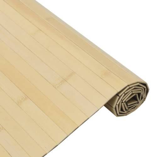 Tepih pravokutni svijetli prirodni 100 x 200 cm od bambusa - svijetla prirodna 100 x 200 cm Cijena