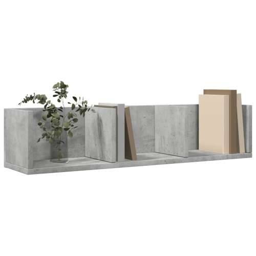 Zidni ormarić boja betona 75x18x16,5 cm od konstruiranog drva - Beton siva 75 x 18 x16,5 cm 1 Cijena