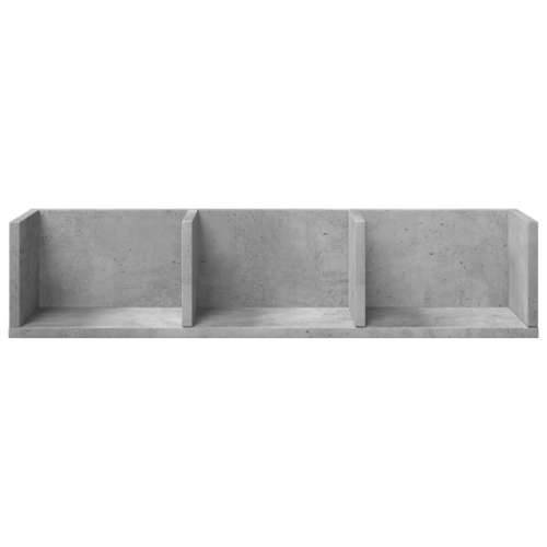 Zidni ormarić boja betona 75x18x16,5 cm od konstruiranog drva - Beton siva 75 x 18 x16,5 cm 1 Cijena
